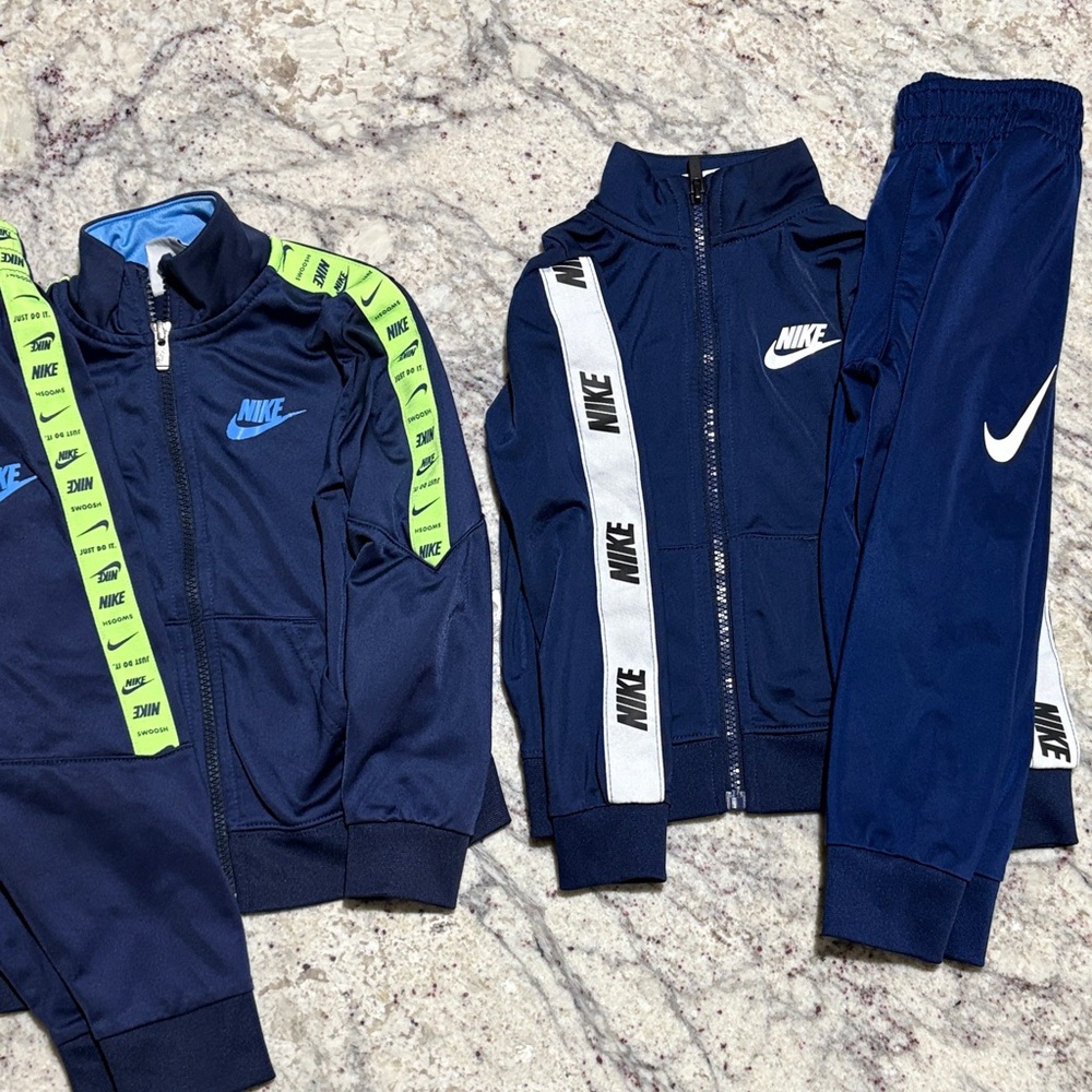 Nike Kids Navy Jogger Sets